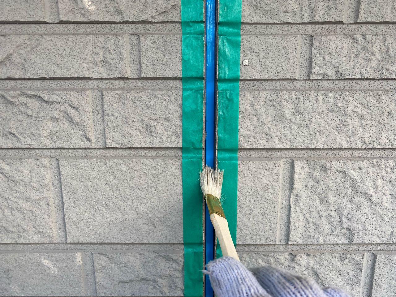 【シーリング工事】プライマー処理