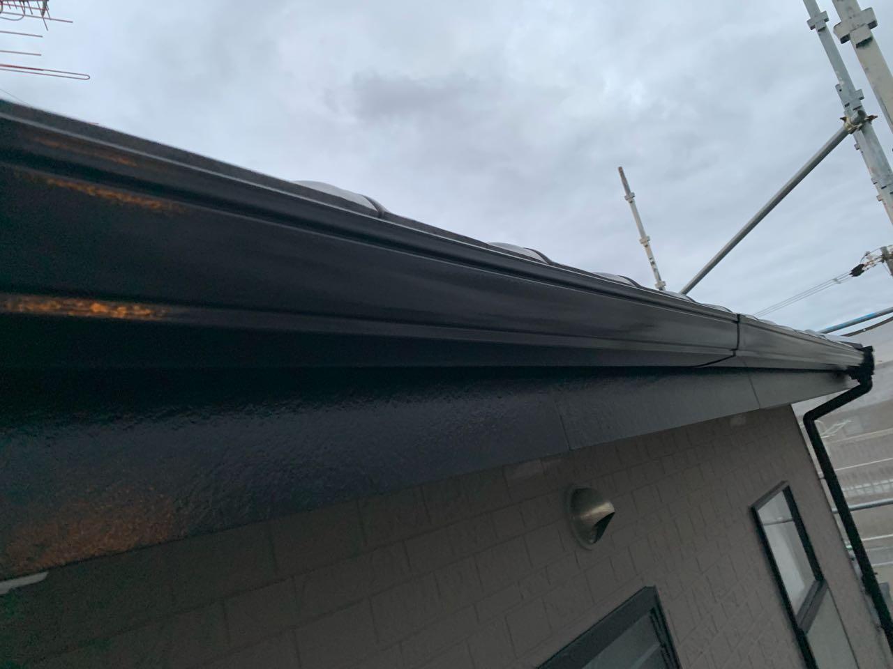 【破風・鼻隠し塗装】完了