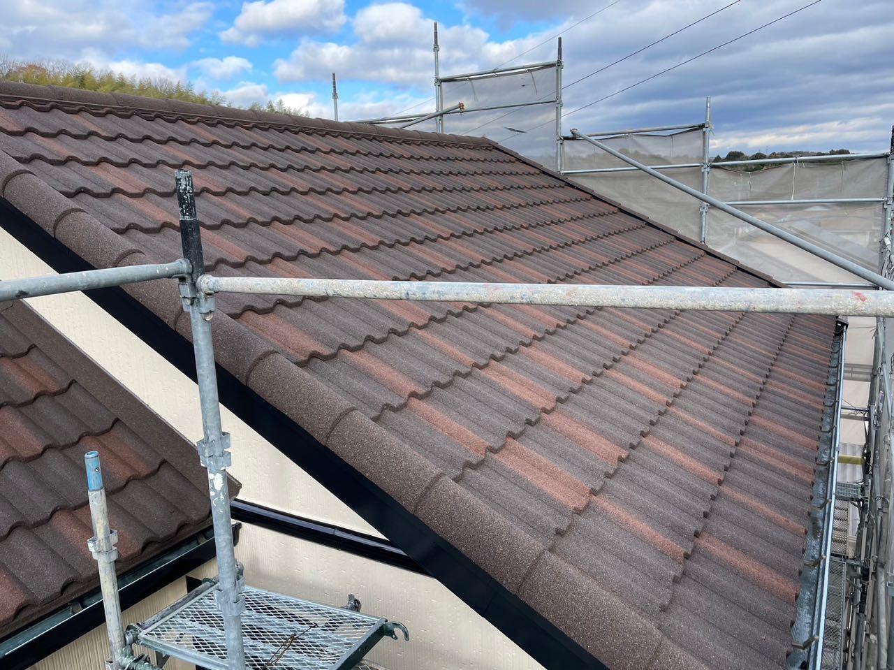 【屋根板金工事】完成全景