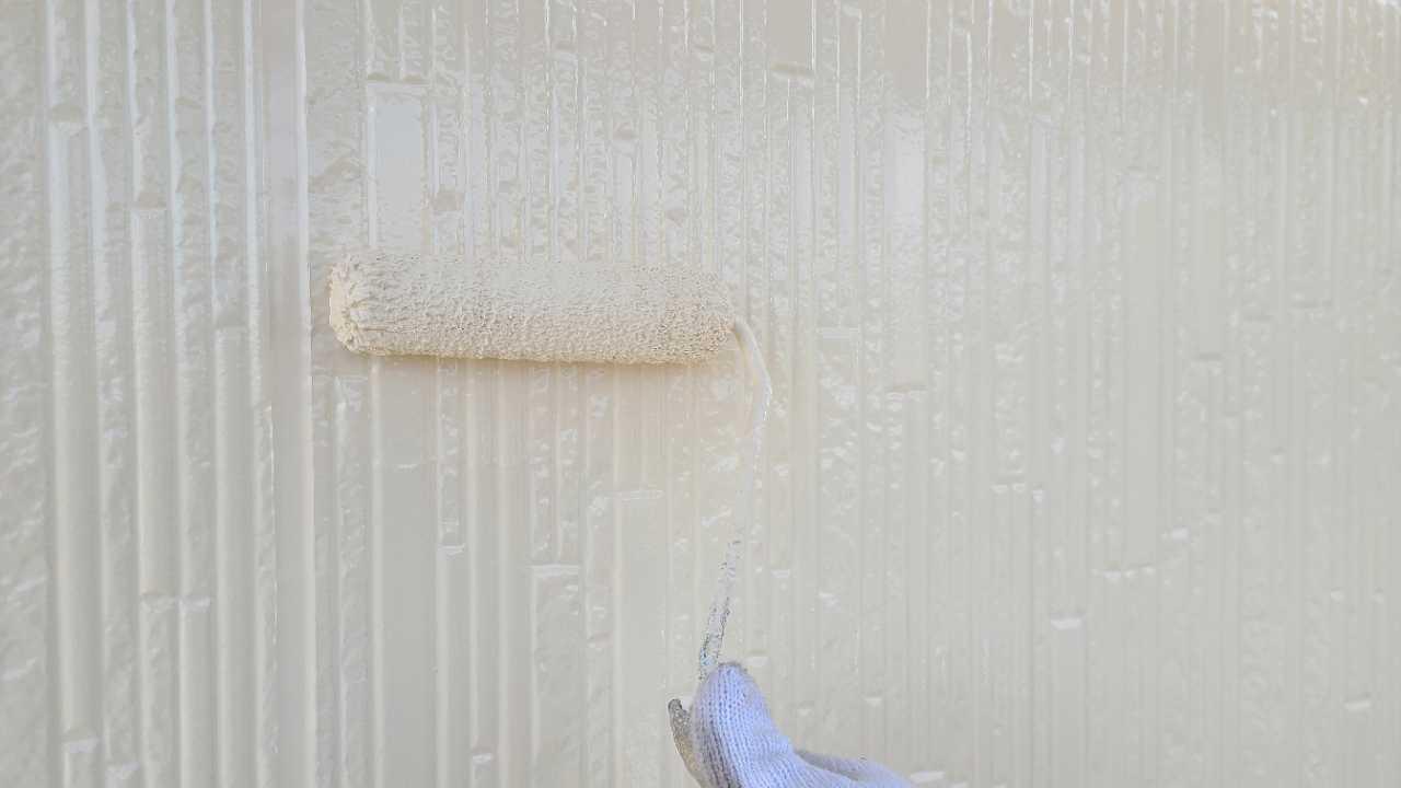 【外壁塗装1】上塗り