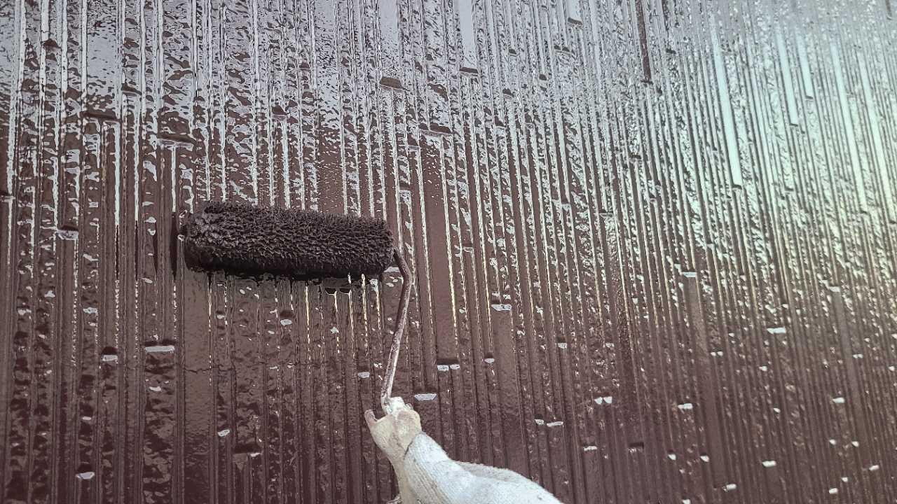 【外壁塗装2】上塗り