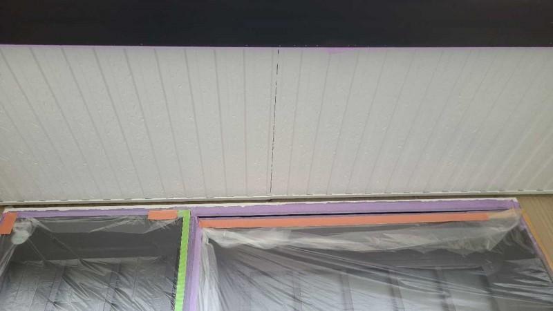 【軒天塗装】完了