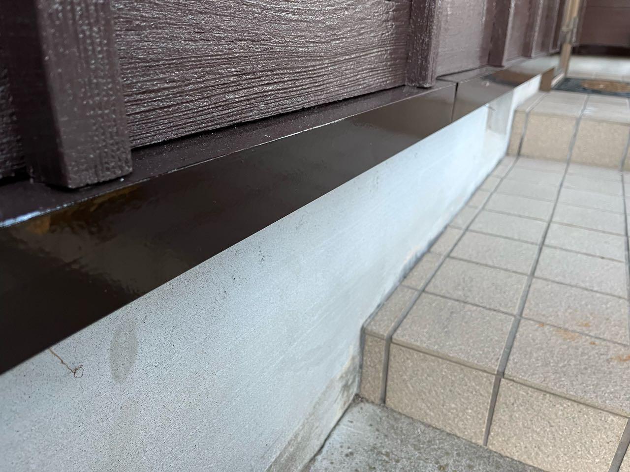 【水切り塗装】完了
