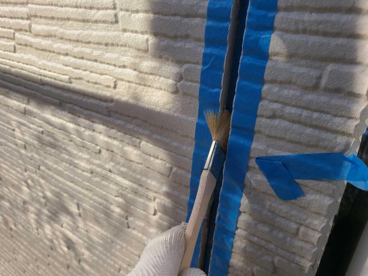 【シーリング工事】プライマー処理