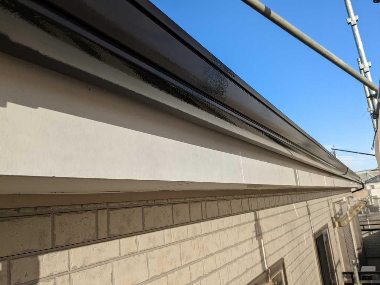 【破風・鼻隠し塗装】完了