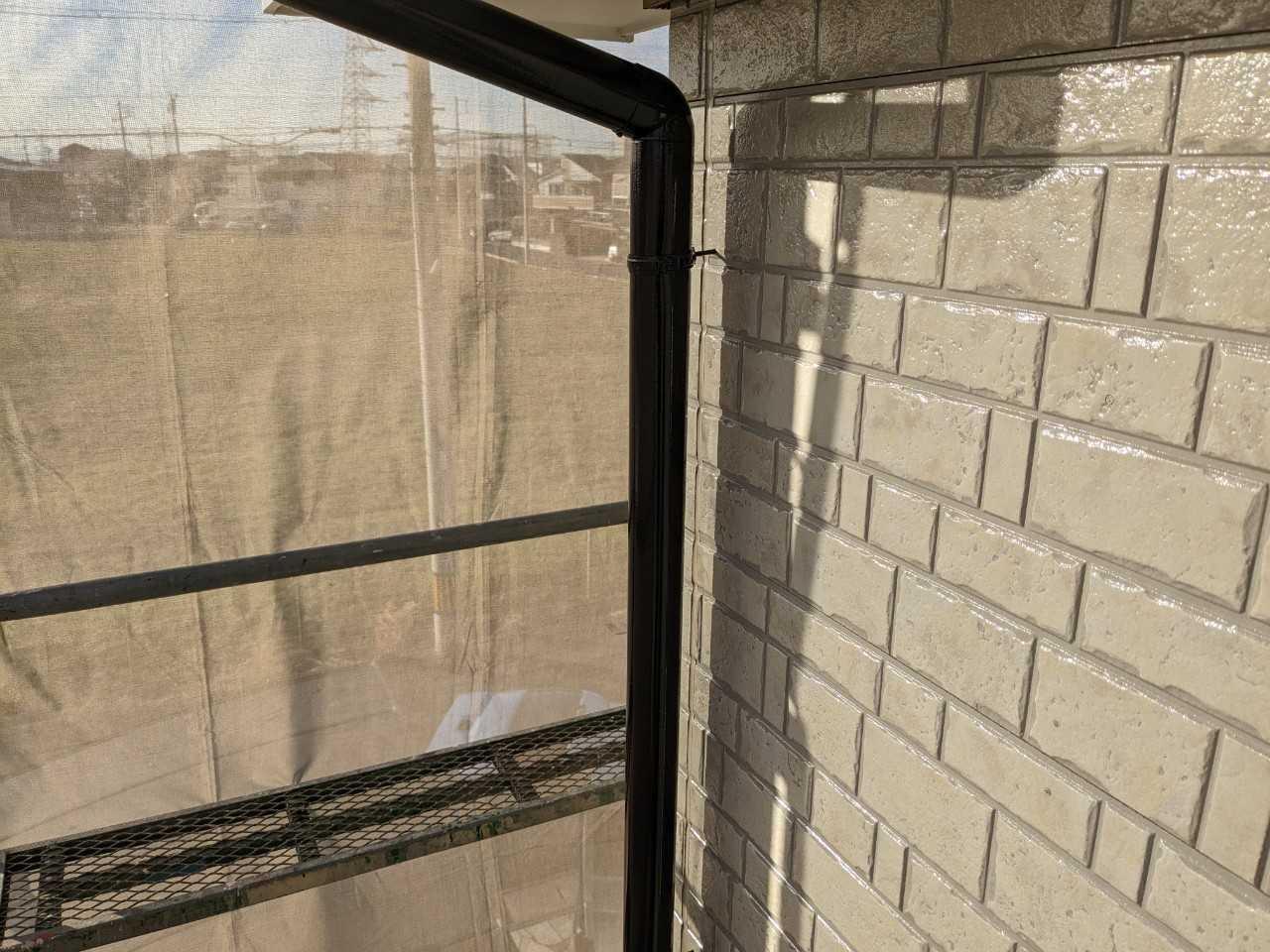 【雨樋塗装】完了