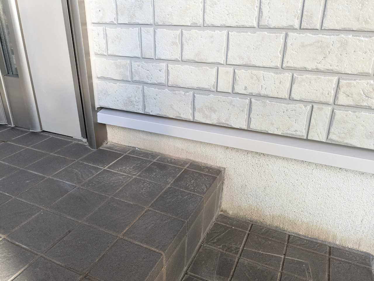 【水切り塗装】完了