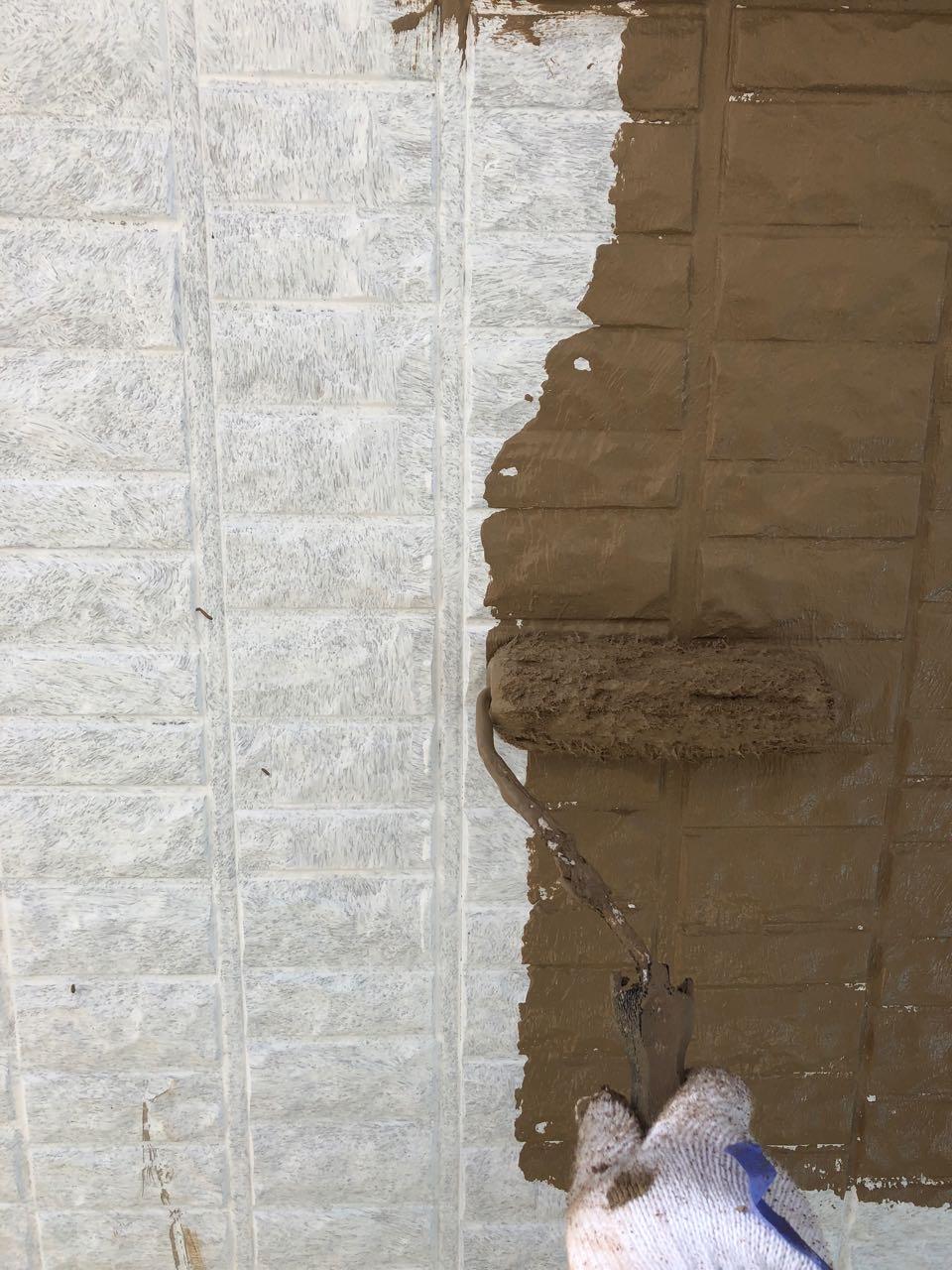 【外壁塗装2】中塗り