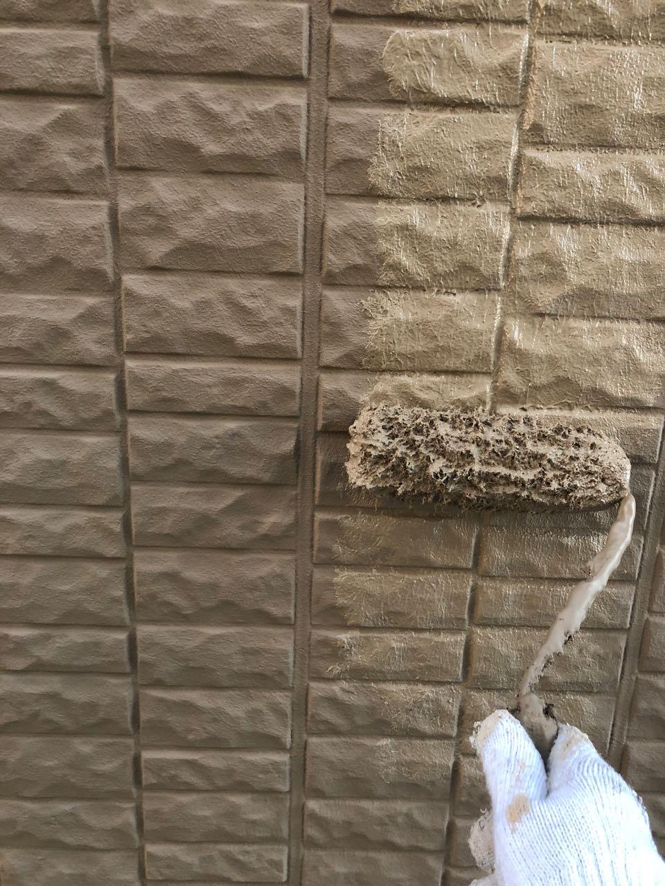 【外壁塗装2】上塗り