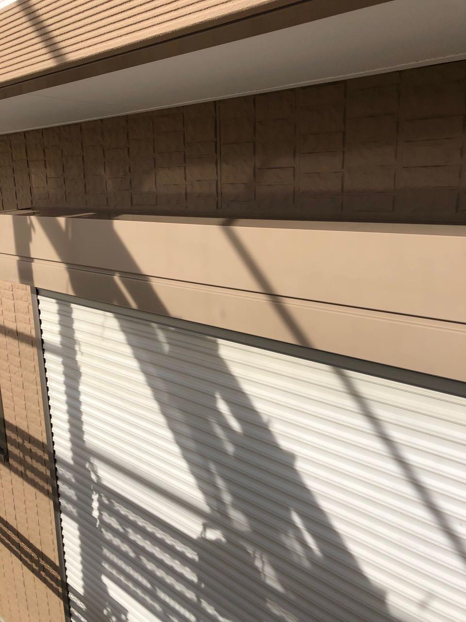 【シャッターボックス塗装】完了