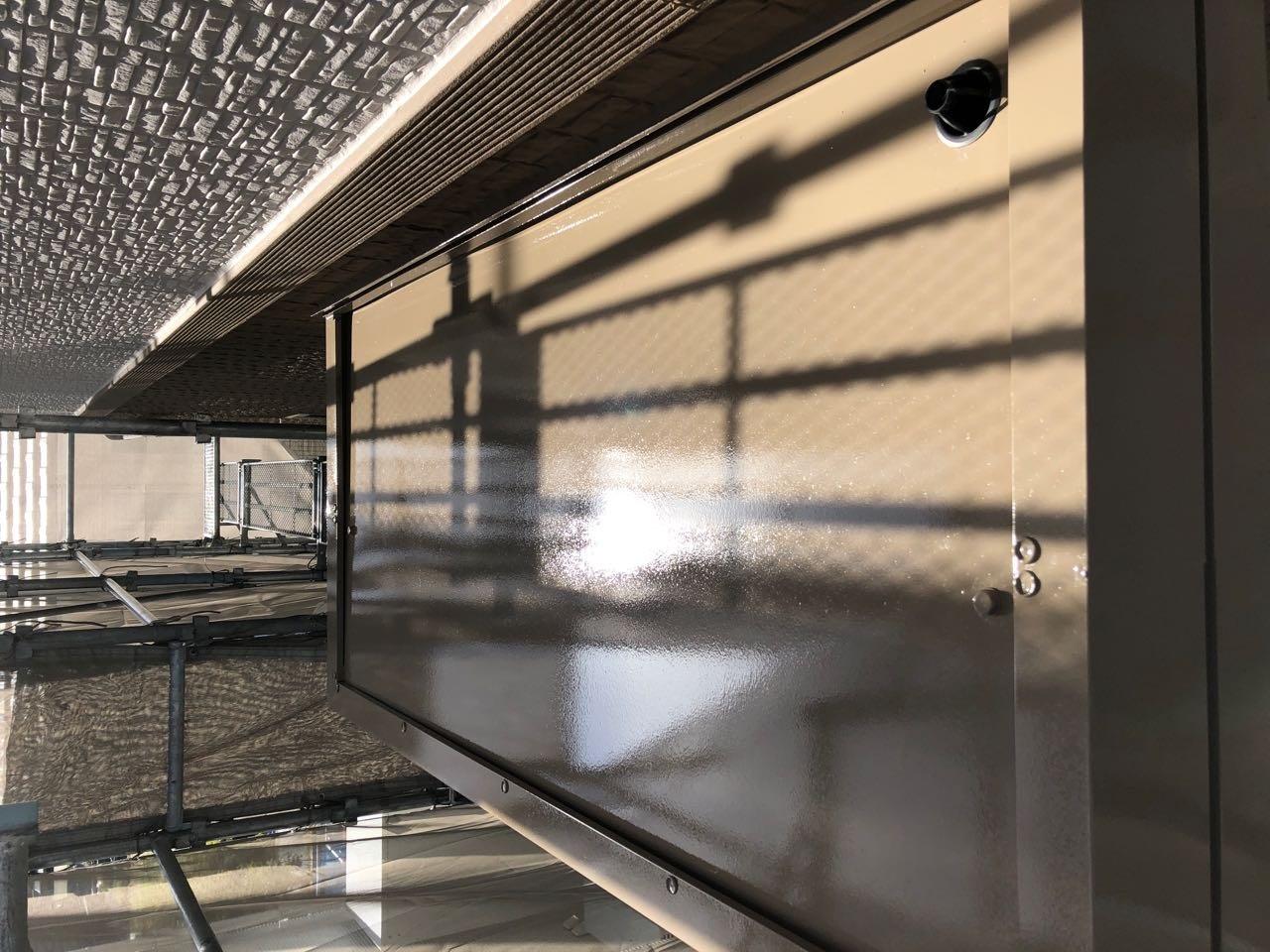 【庇塗装】完了