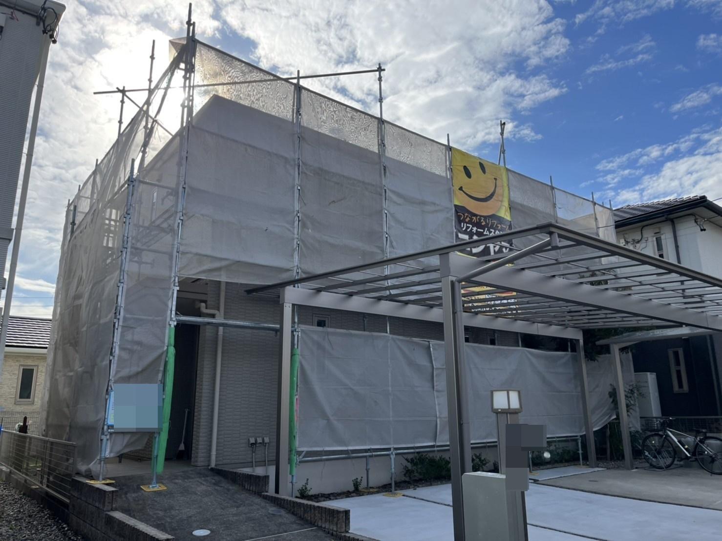 【足場設置工事】完了全景