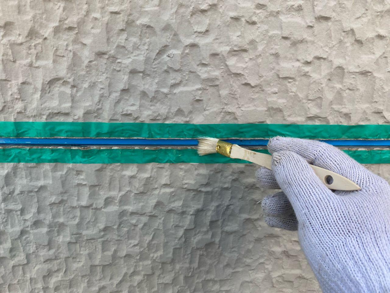 【シーリング工事】プライマー処理