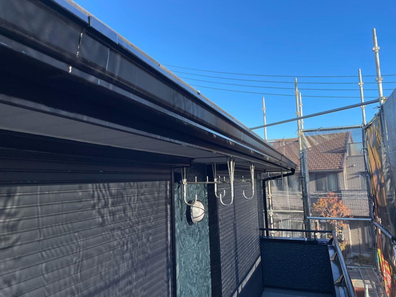 【破風・鼻隠し塗装】完了