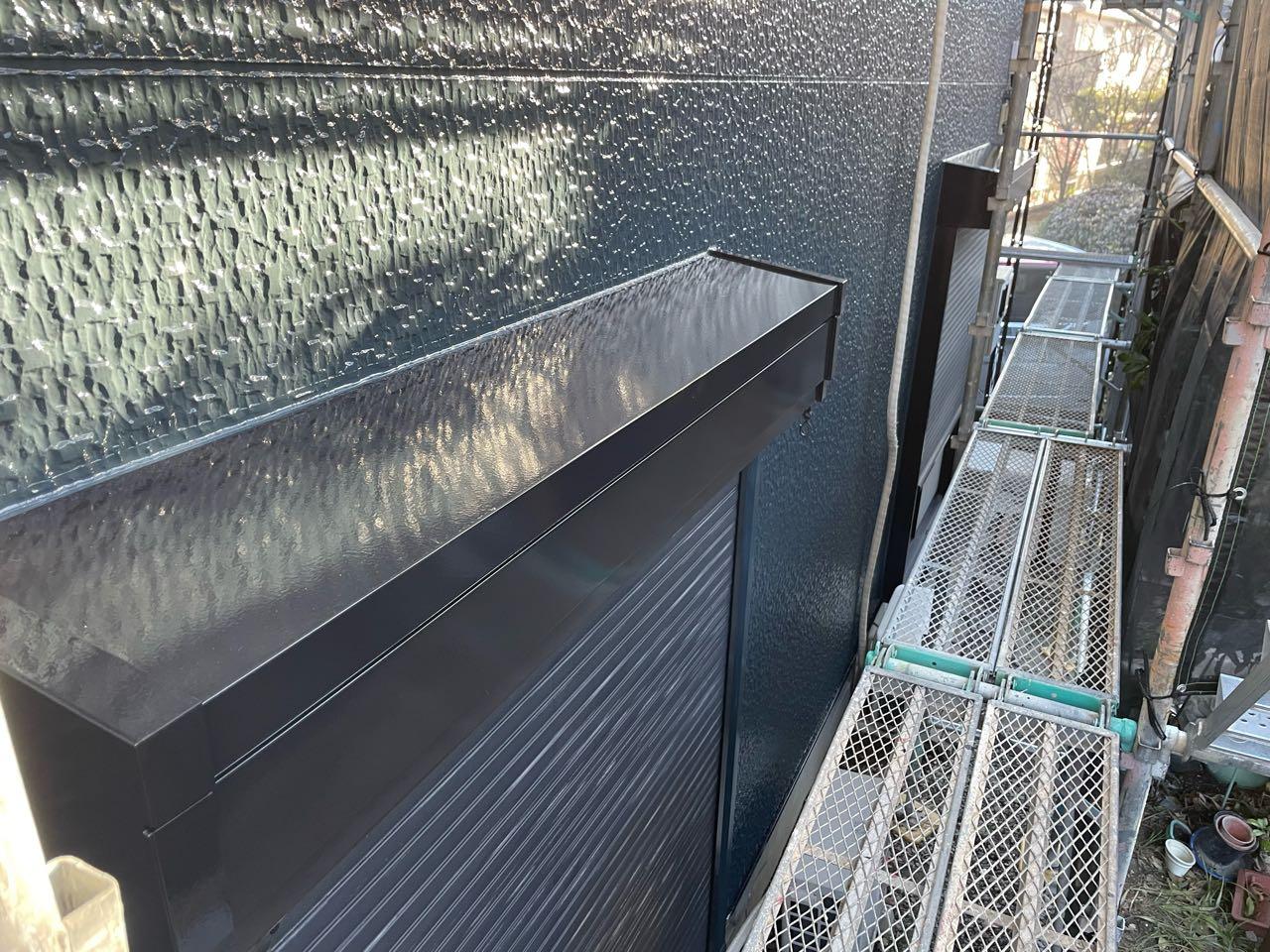 【シャッターボックス塗装】完了