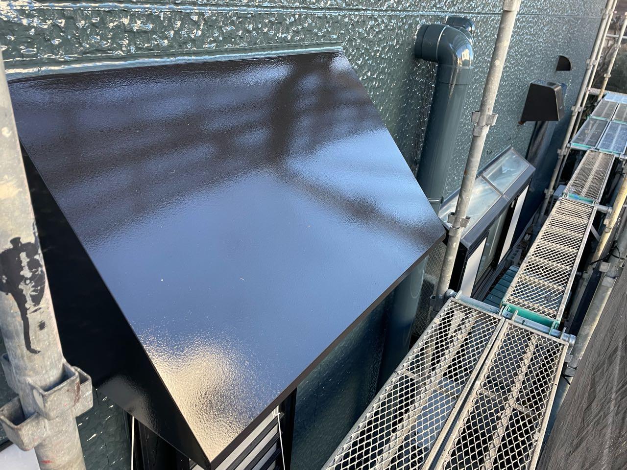 【庇塗装】完了