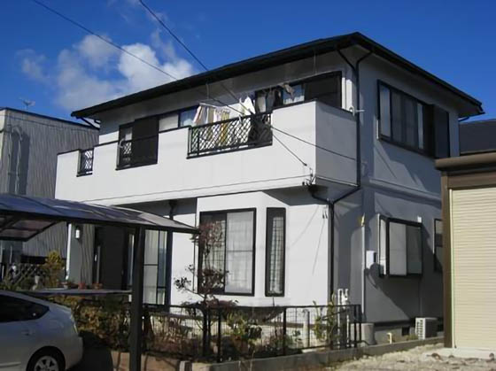 リフォーム トヨタホーム施工のお住まい　愛知県豊田市高上 O様邸 屋根外壁塗装、外壁塗り替え工事