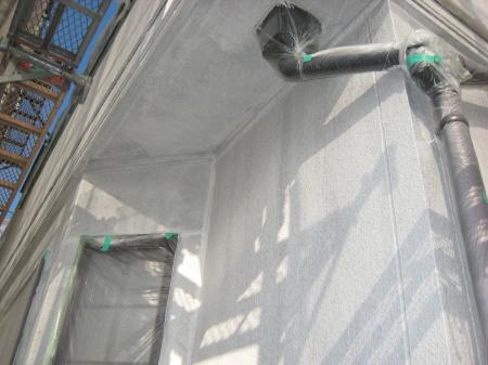 トヨタホーム施工のお住まい　外壁塗装施工事例
