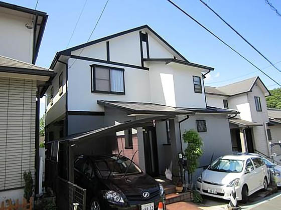 外壁塗装 愛知県瀬戸市 Y様邸 屋根塗装リフォーム リホーム 外装 