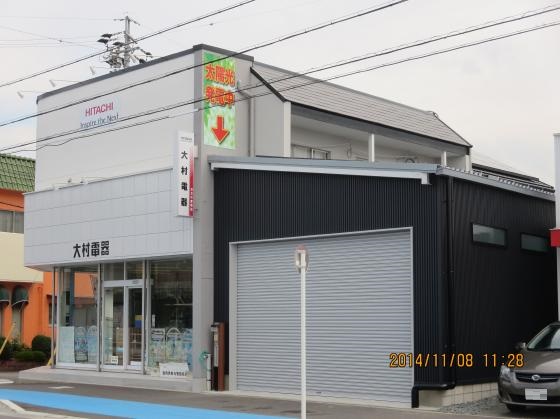 屋根・外壁塗装 岡崎市上六名 大村電気様 ガイナ塗料施工事例|豊田市 