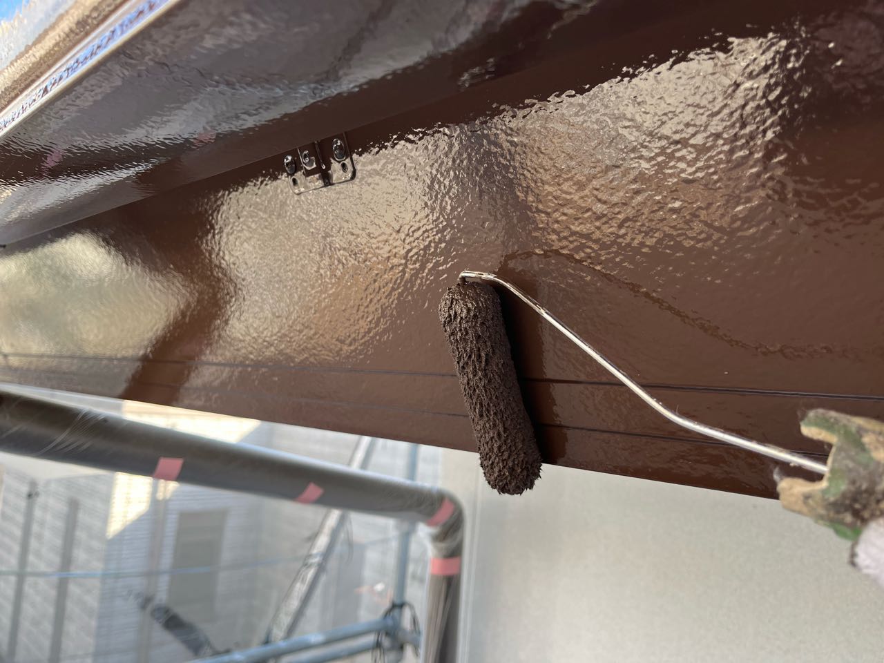 仕上げ塗装2回目です。