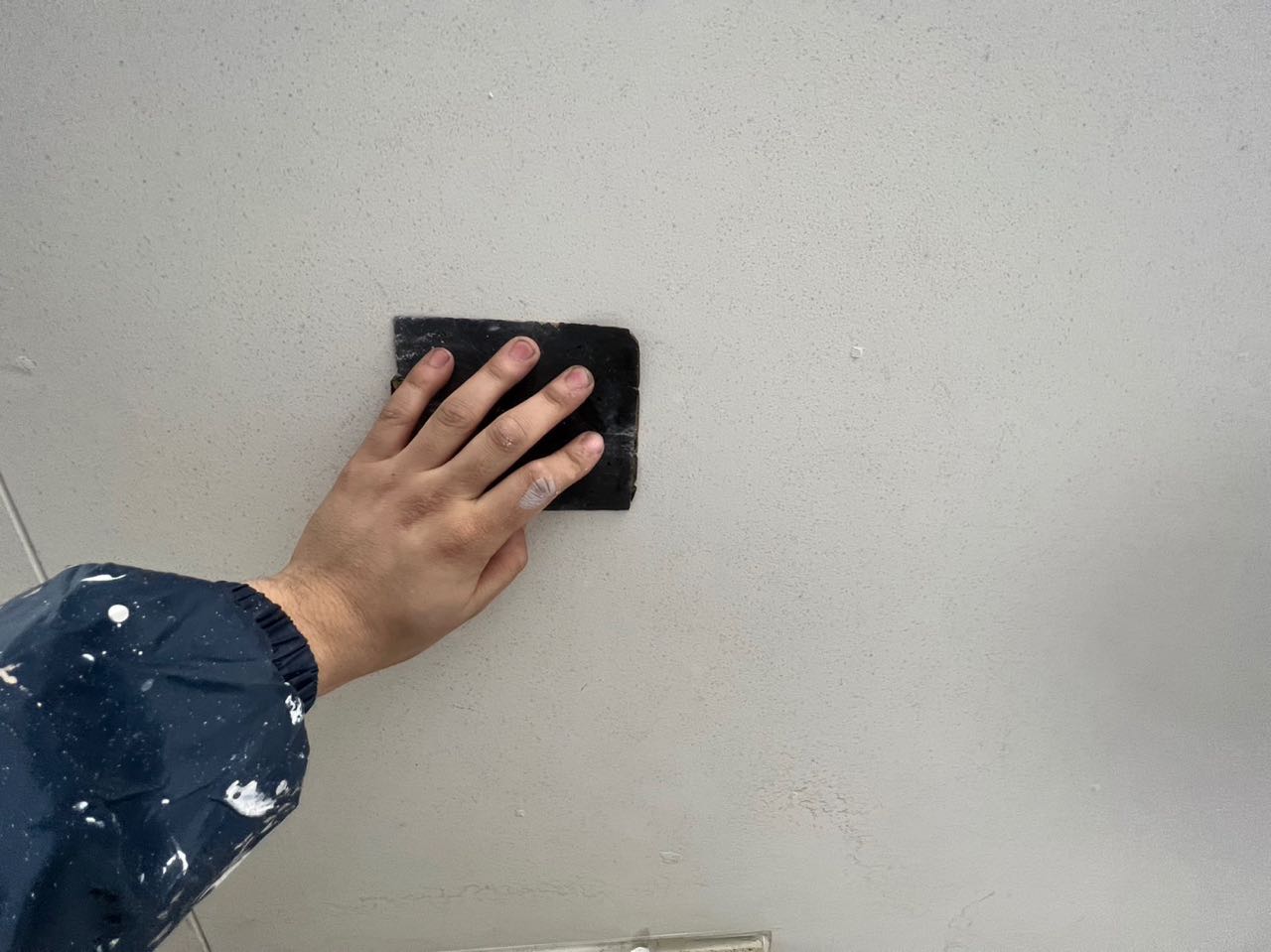 ケレン作業です。