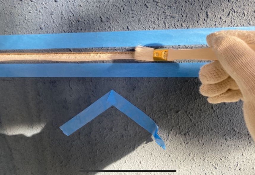 プライマー塗布します。