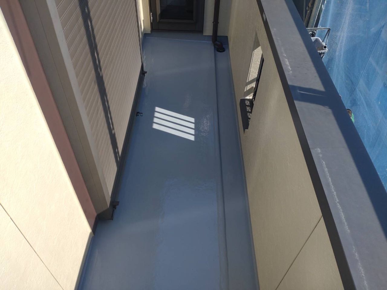 トップコート塗布。