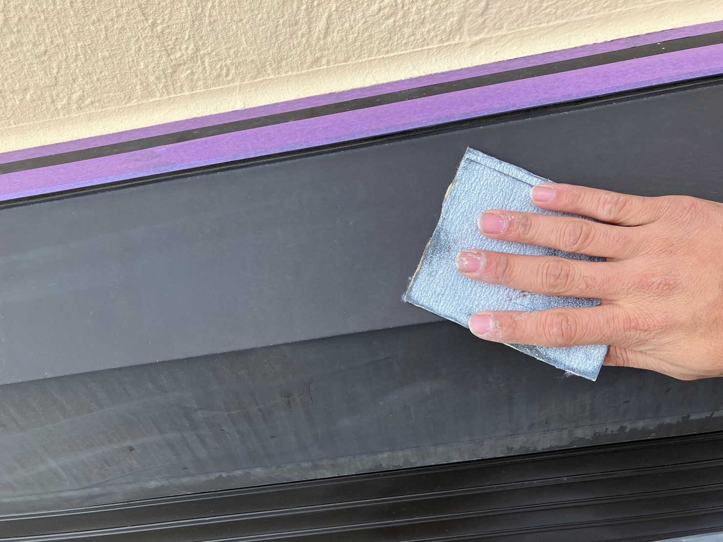 ケレン作業です。