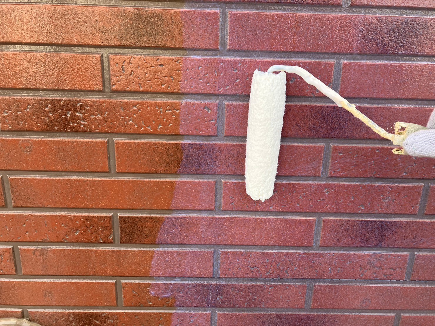 仕上げ塗装2回目です。