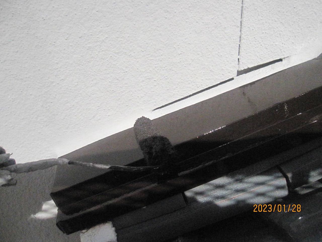 仕上げ塗装2回目です。