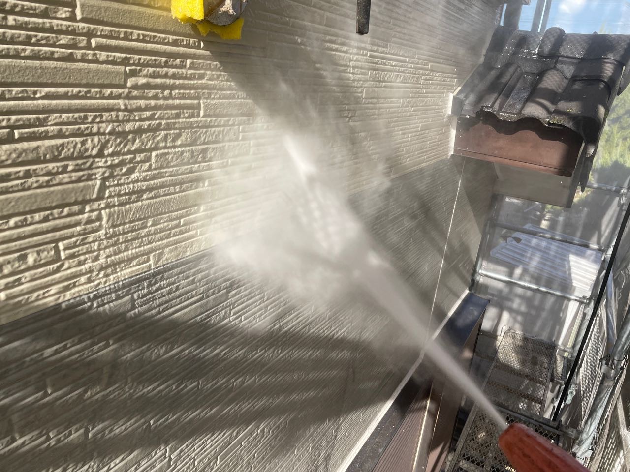 バイオ洗浄塗布です。