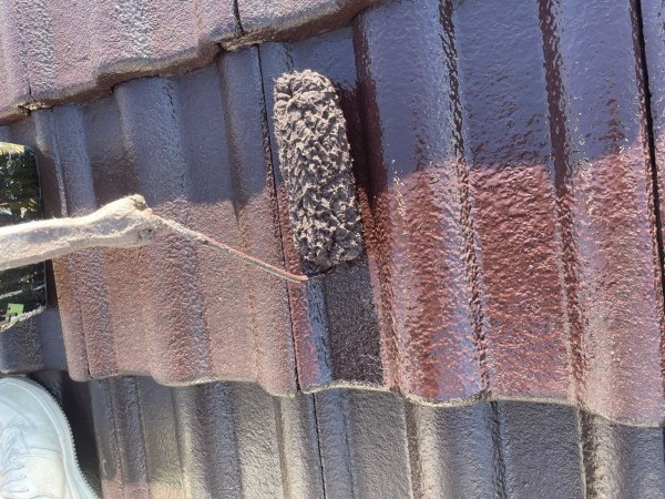 仕上げ塗装2回目です。