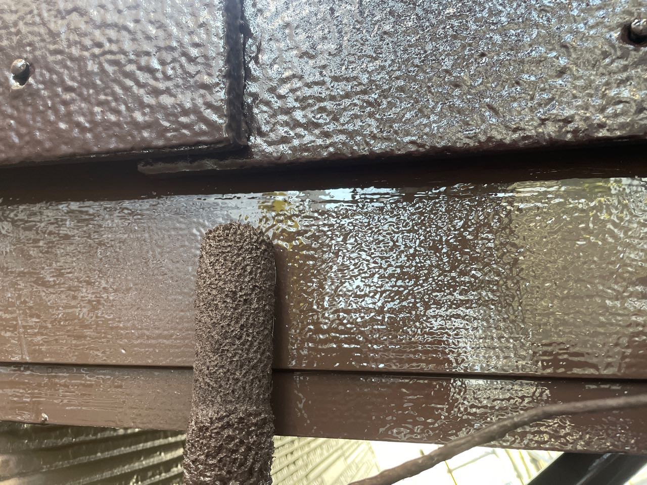 仕上げ塗装2回目です。