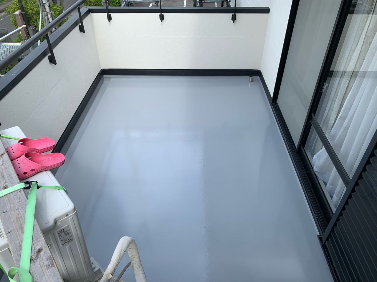 トップコート塗布。