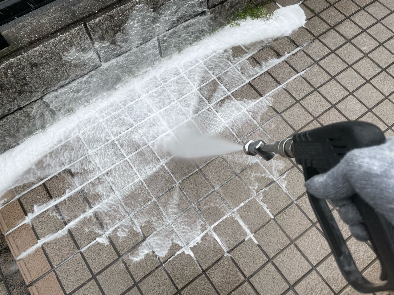 バイオ洗浄塗布です。