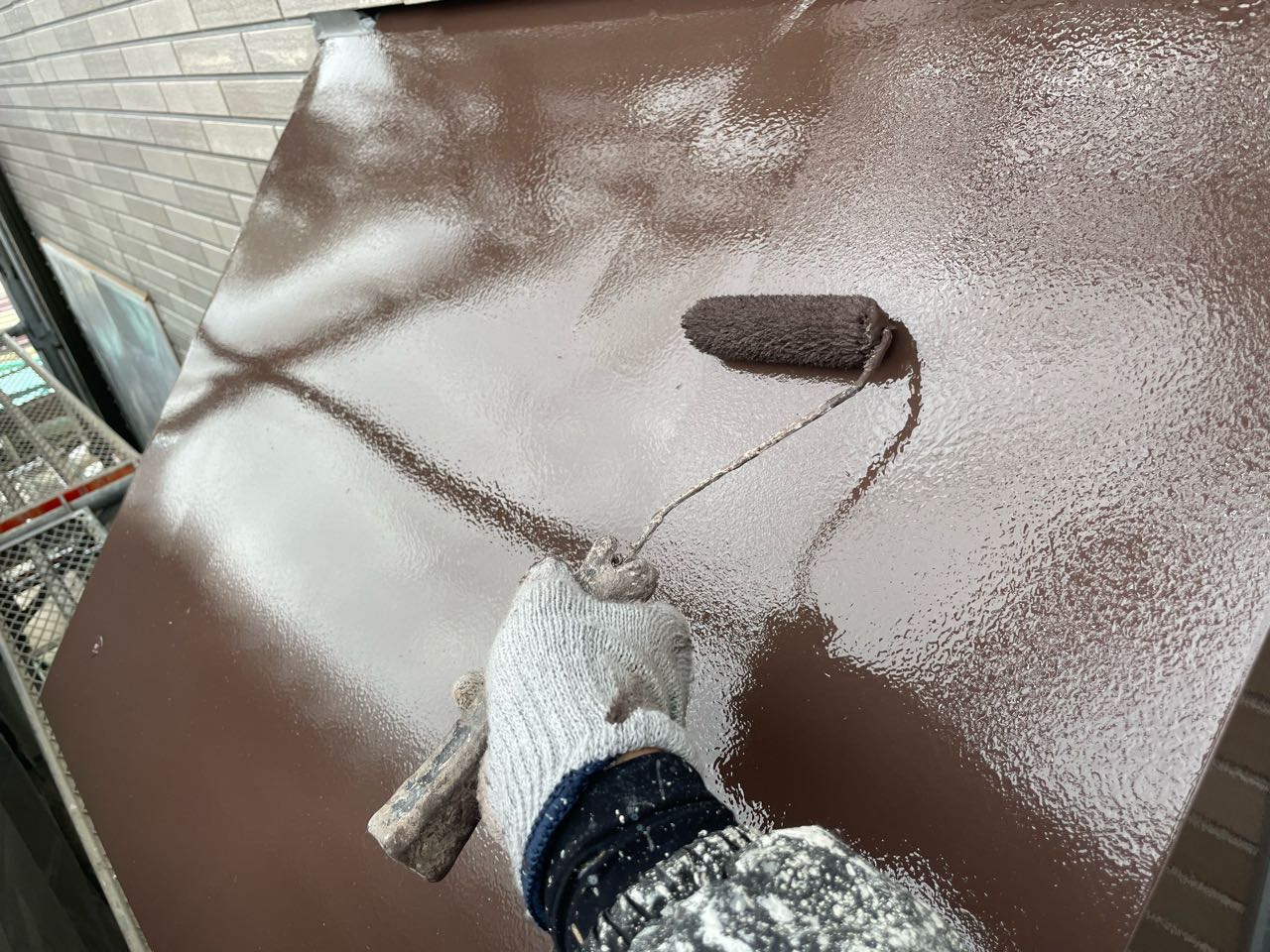 仕上げ塗装2回目です。