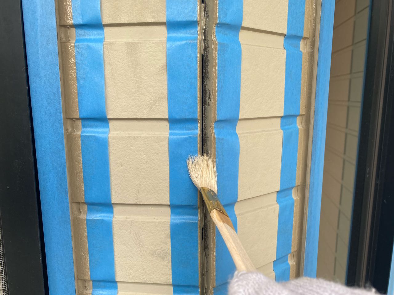 プライマー塗布します。