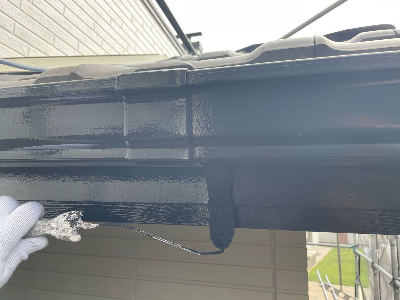 仕上げ塗装2回目です。