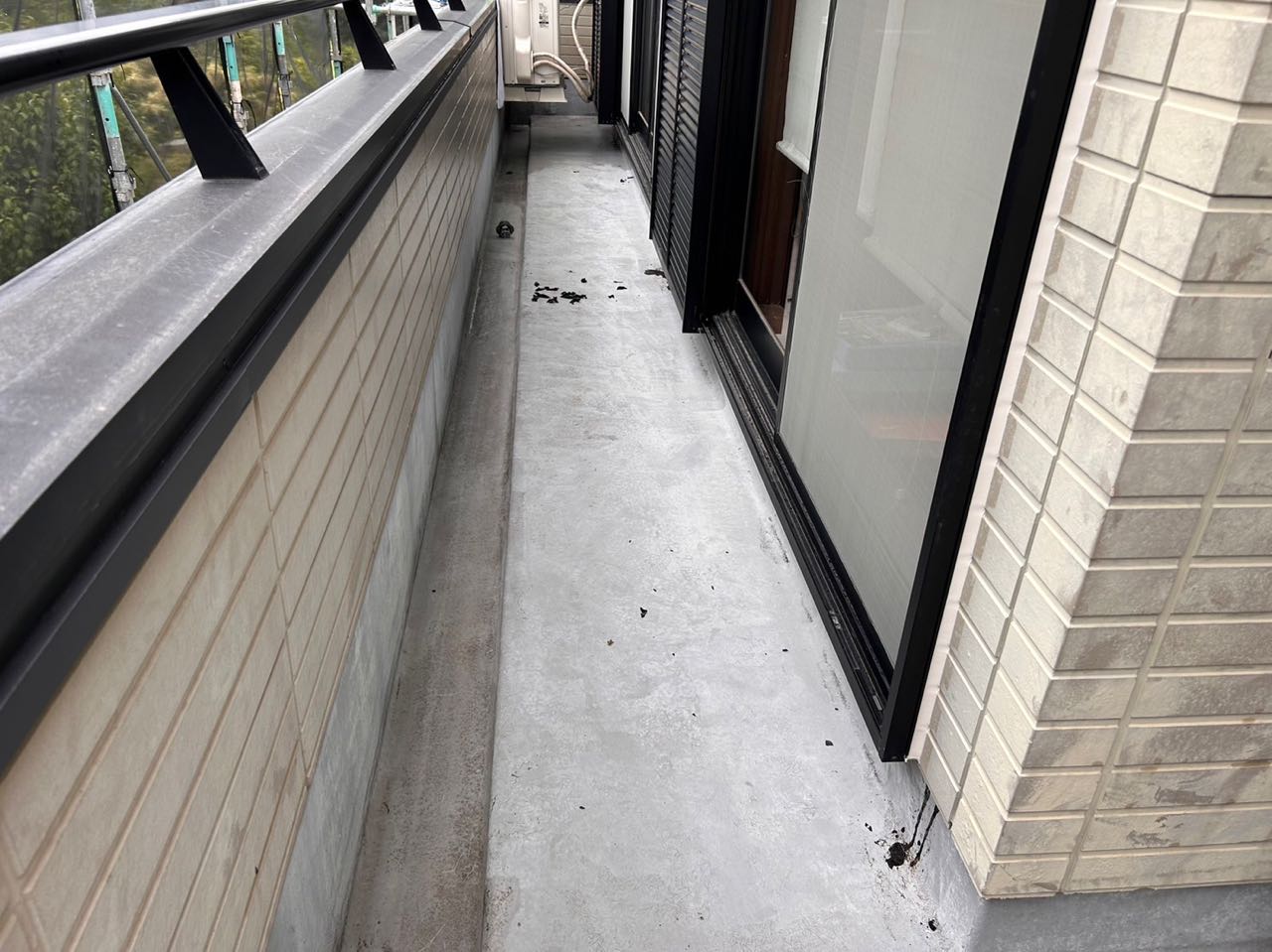 ケレン作業です。