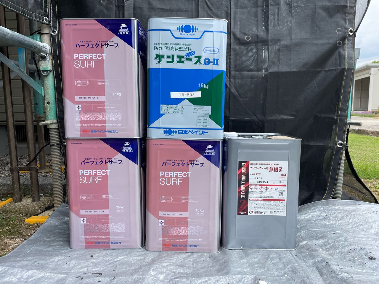 材料検収です。