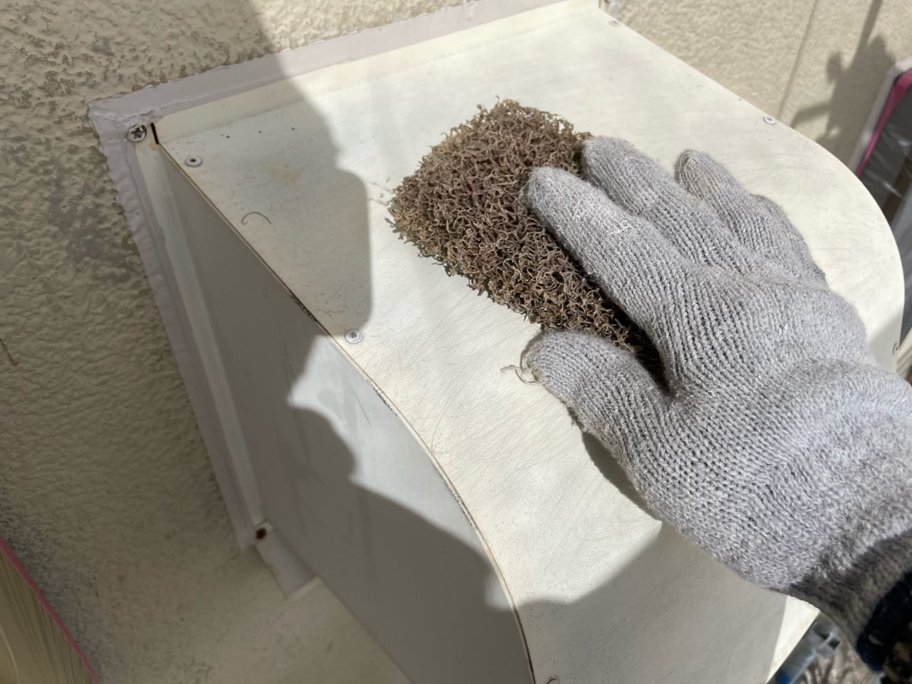 ケレン作業です。