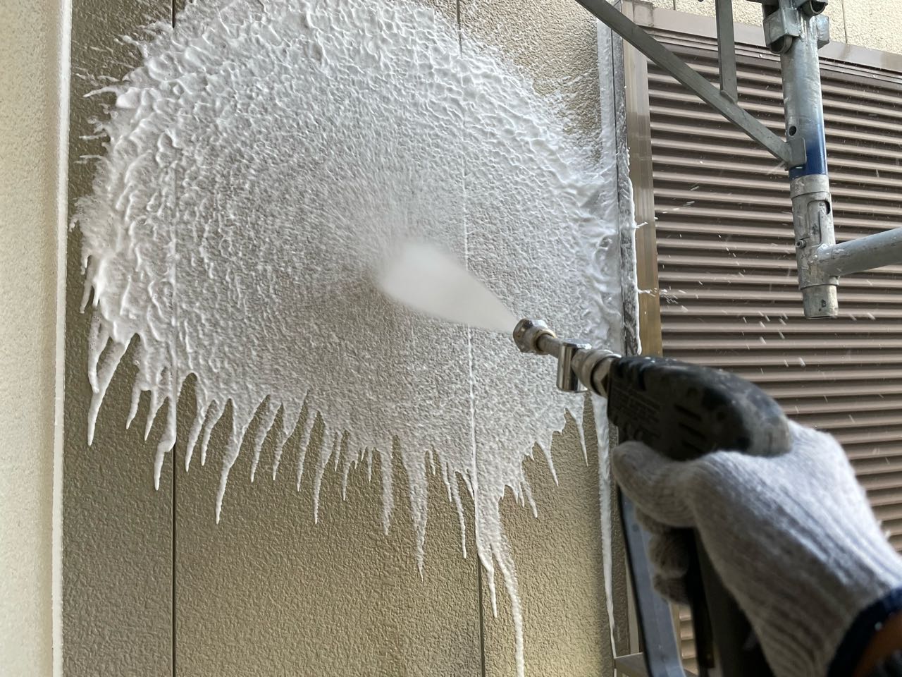 バイオ洗浄塗布です。