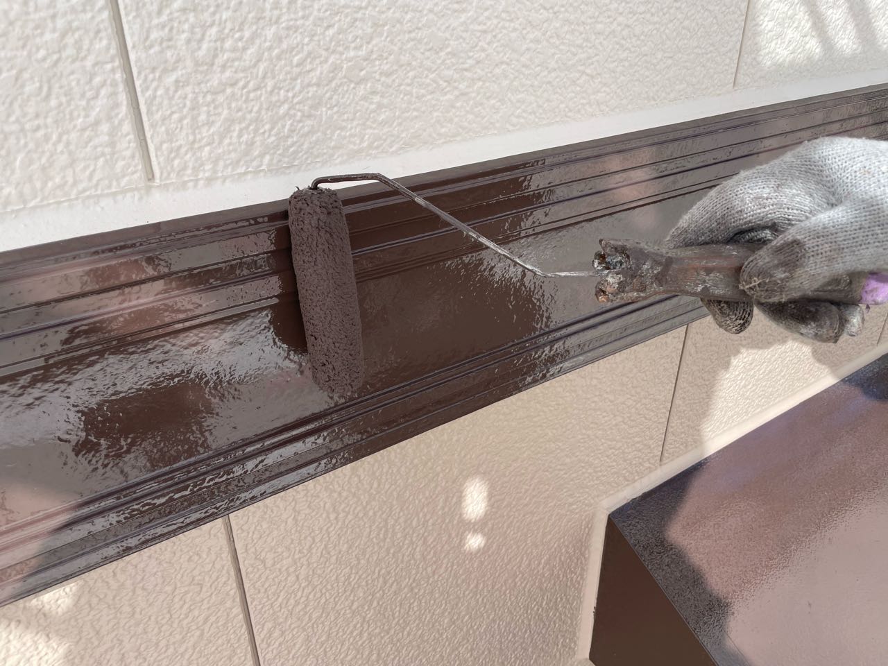 仕上げ塗装2回目です。