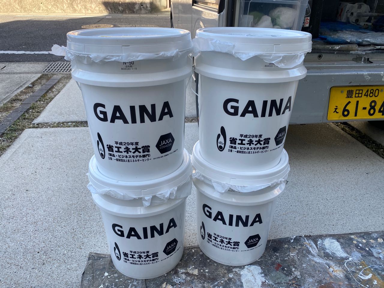 材料検収です。