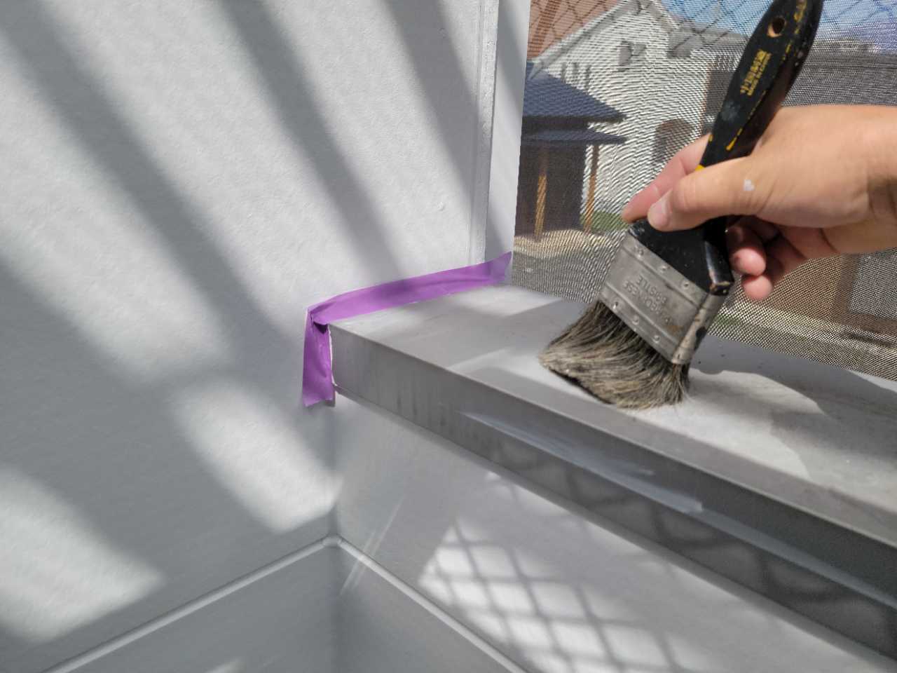 ケレン作業です。