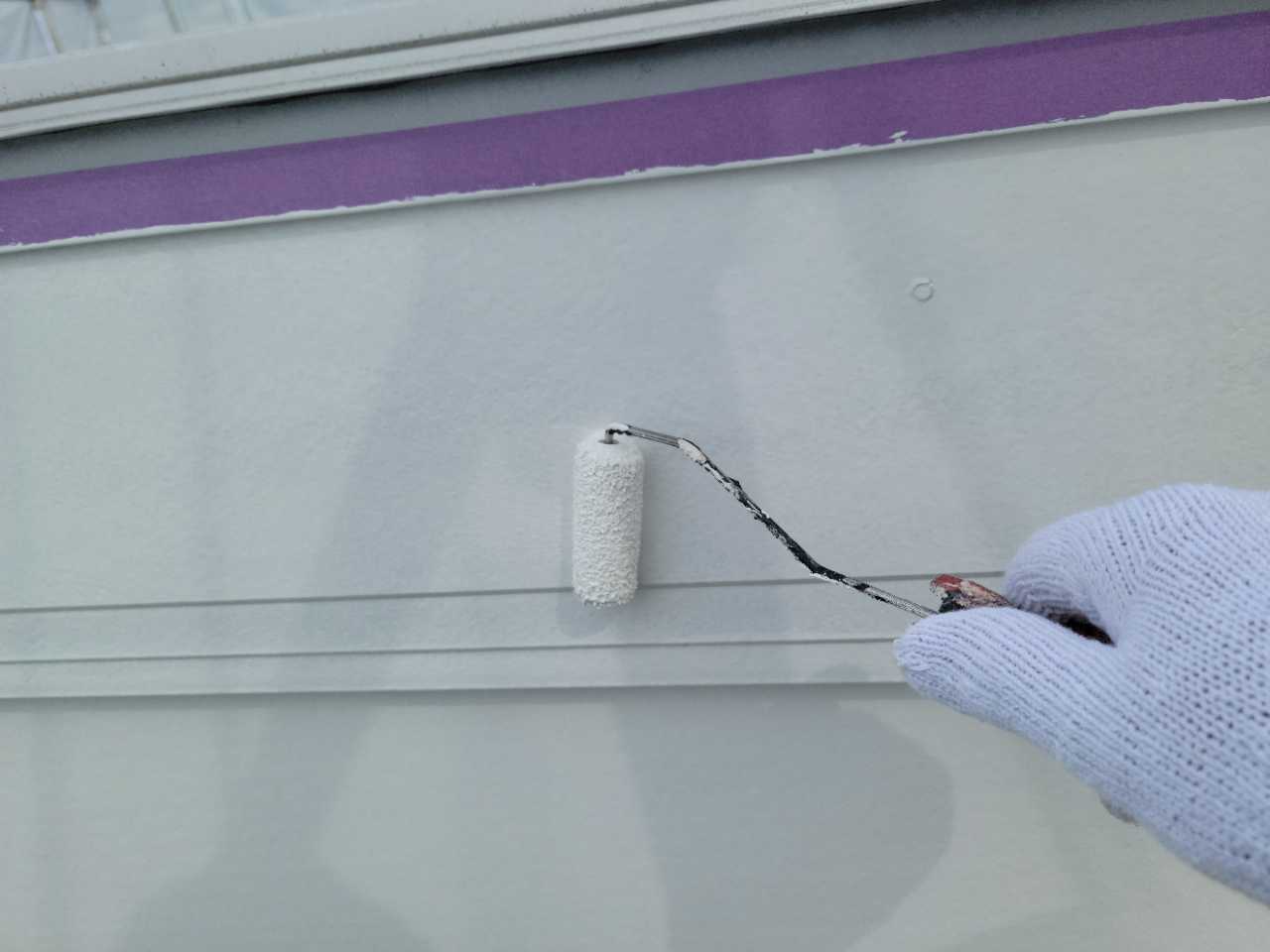 仕上げ塗装2回目です。