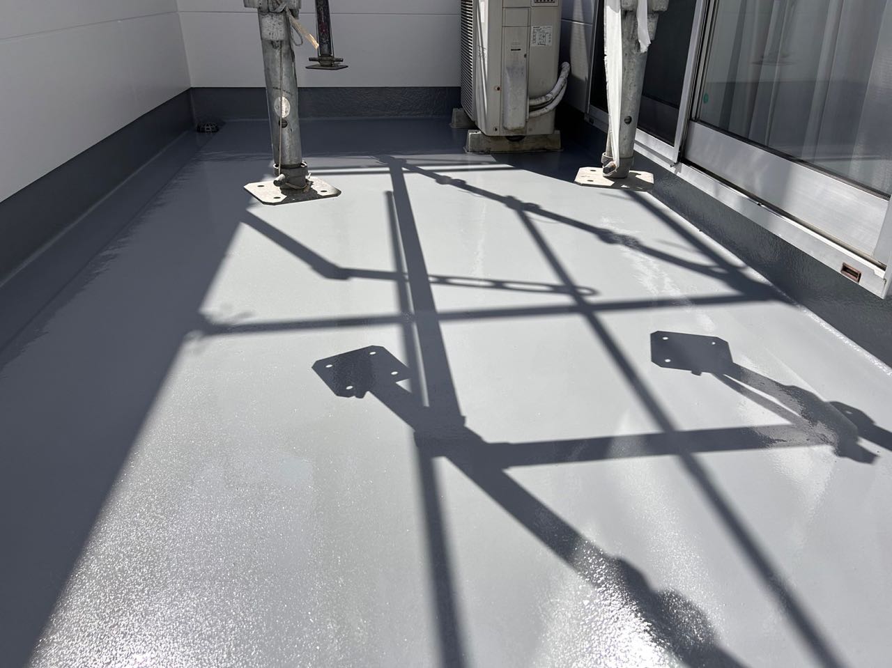 トップコート塗布。