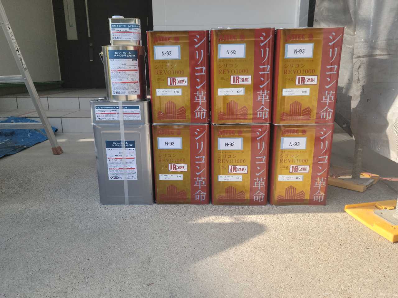 材料検収です。