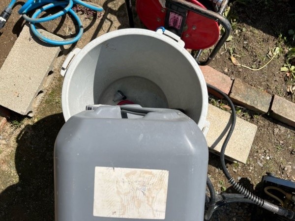 バイオ洗浄原液混入。